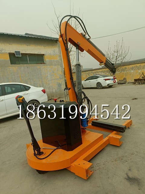 莲池区自卸车厢随车吊 自制轮式四不像起重机 四驱平板吊 5吨 贵盛