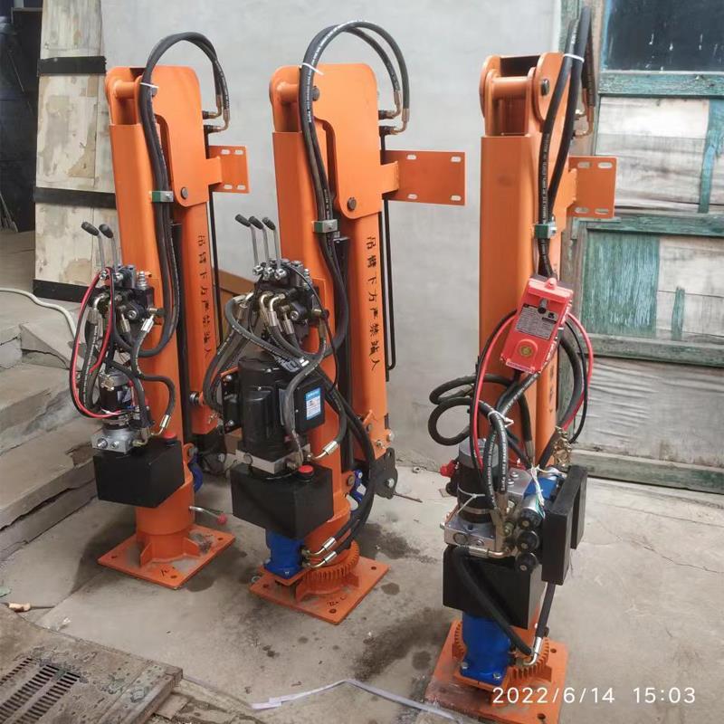 莲池区重汽蓝牌随车吊 3.2吨 国六动力强 液压驱动 农用自卸起重机